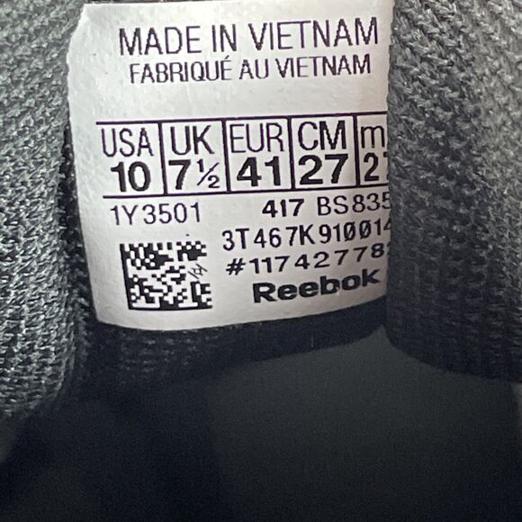 Women’s 10 Men’s 8 Reebok CrossFit Nano 7 Training Sneakers Athletic Shoe Black - Picture 10 of 10